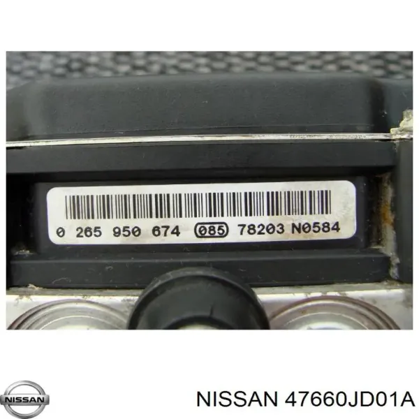 Блок АБС 47660JD01A Nissan/Infiniti