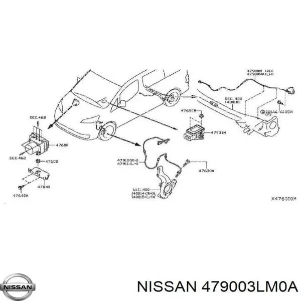  479003LM0A Nissan/Infiniti