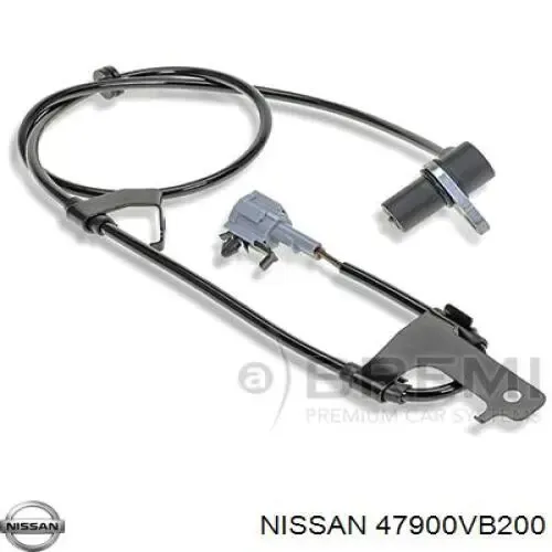 Датчик АБС (ABS) задній, правий Q2120427 Q-fix