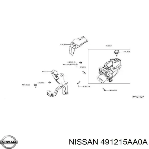  491215AA0A Nissan/Infiniti