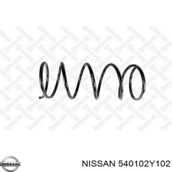 Пружина передня 540102Y102 Nissan/Infiniti