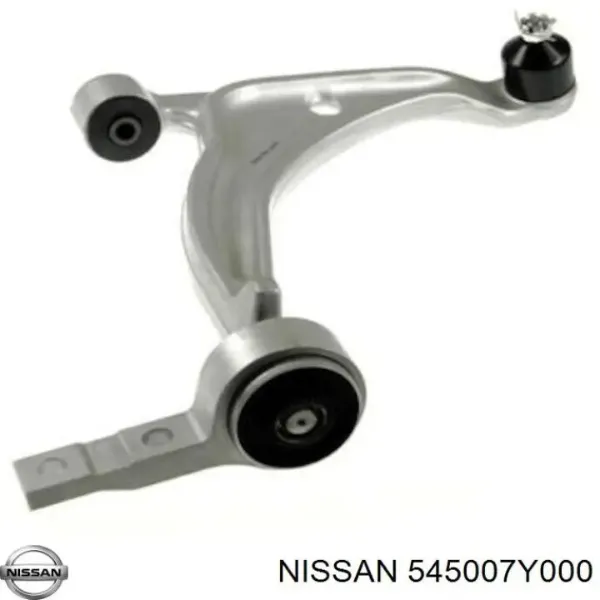 Важіль передньої підвіски нижній, правий 545007Y000 Nissan/Infiniti