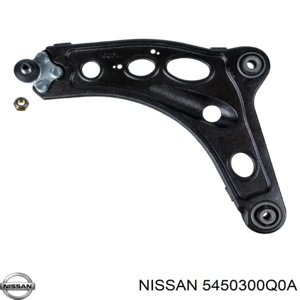 Важіль передньої підвіски нижній, лівий 5450300Q0A Nissan/Infiniti