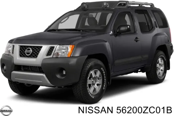 Амортизатор задній 56200ZC01B Nissan/Infiniti