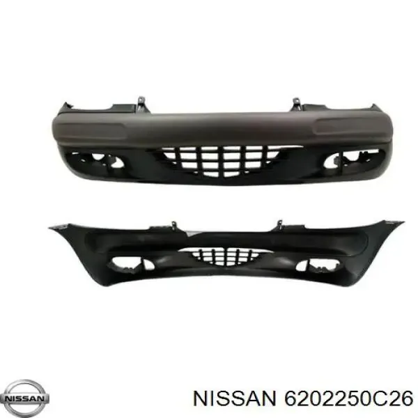  Передній бампер Nissan Sunny 3