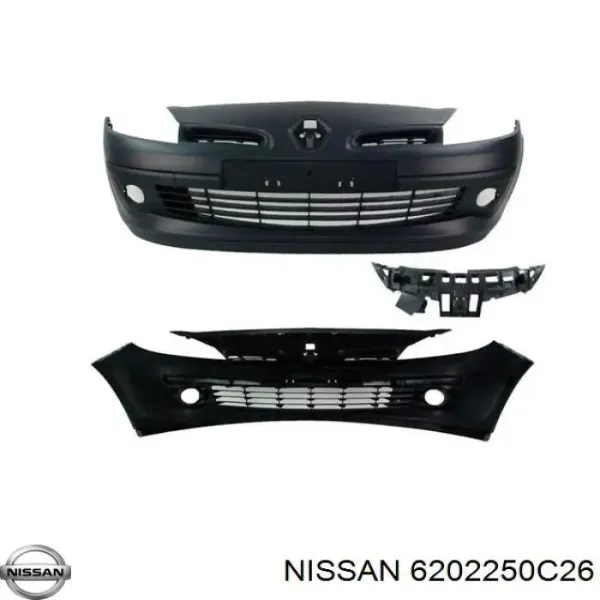 Бампер передній Nissan Sunny III