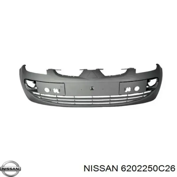 Бампер передній в зборі на Nissan Sunny III N14