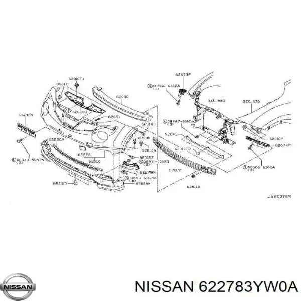  622783YW0A Nissan/Infiniti