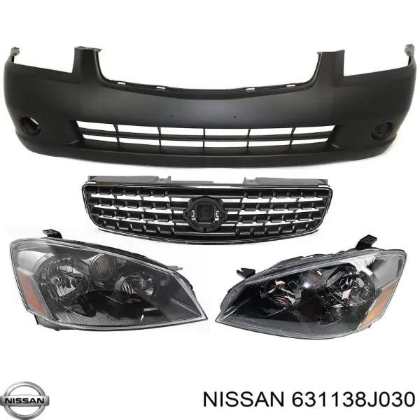 Крило переднє ліве 631138J030 Nissan/Infiniti