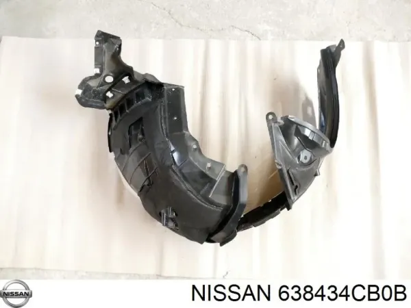 Підкрилок передній лівий 638434CB0B Nissan/Infiniti