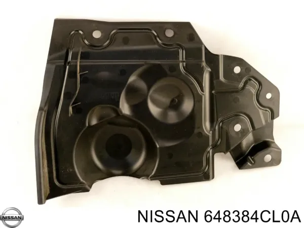 Захист двигуна, правий 648384CL0A Nissan/Infiniti