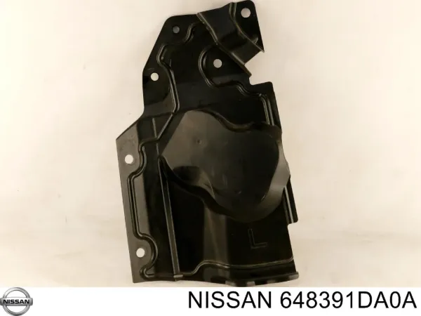 Захист двигуна, лівий 648391DA0A Nissan/Infiniti