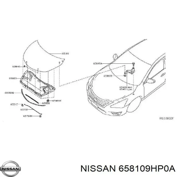  658109HP0A Nissan/Infiniti