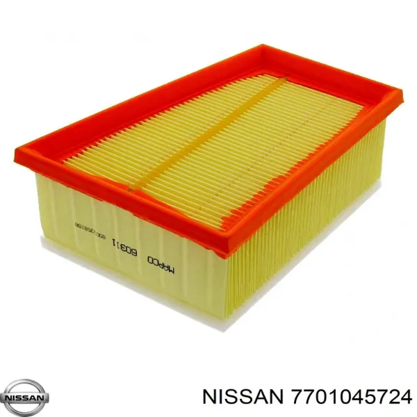 Повітряний фільтр 7701045724 Nissan/Infiniti