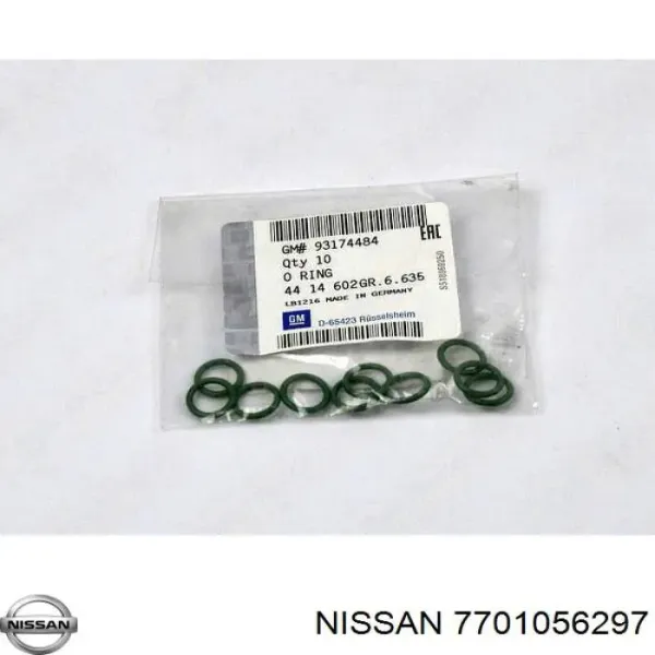 Кільце насосу гідроусіслітеля керма 7701056297 Nissan/Infiniti