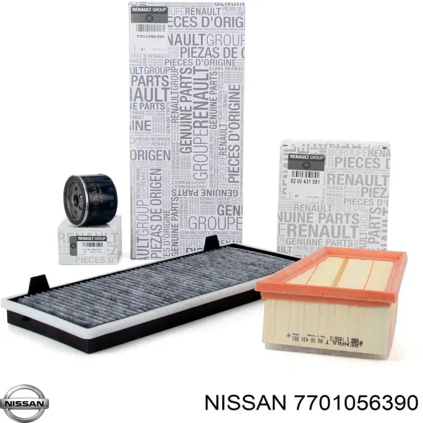 Фільтр салону 7701056390 Nissan/Infiniti
