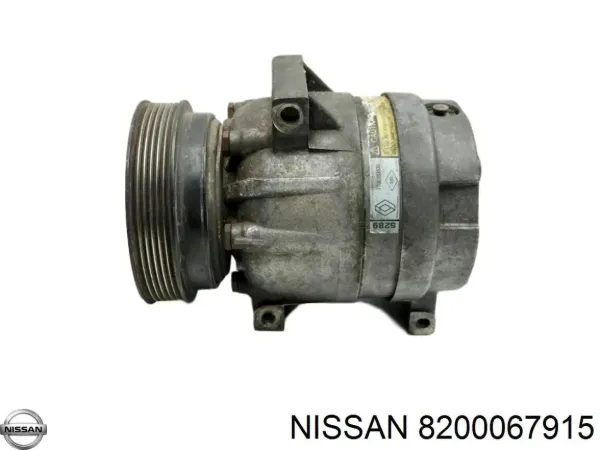 Компресор кондиціонера 8200067915 Nissan/Infiniti