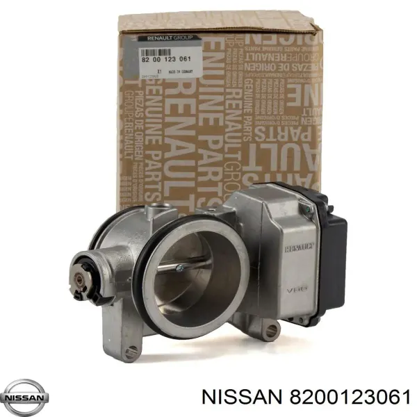 Дросільна заслінка 8200123061 Nissan/Infiniti