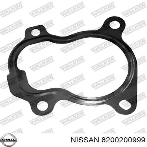 Прокладка турбіни вихлопних газів, впуск 8200200999 Nissan/Infiniti