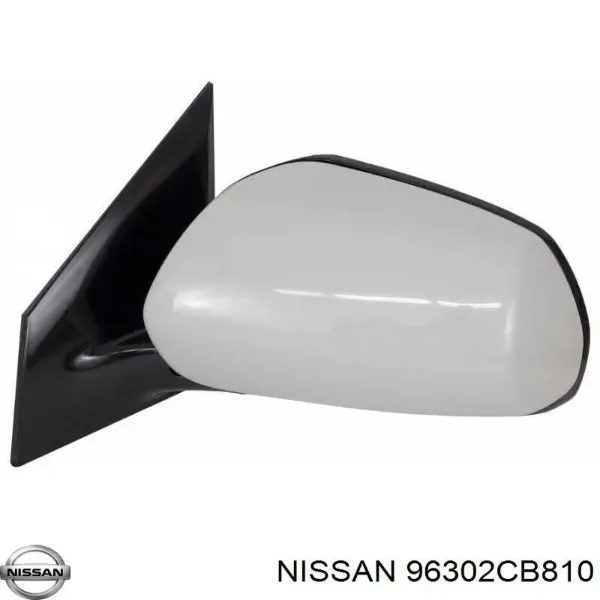 Ліве бокове дзеркало 96302CB810 Nissan/Infiniti