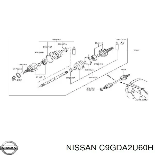  C9GDA2U60H Nissan/Infiniti