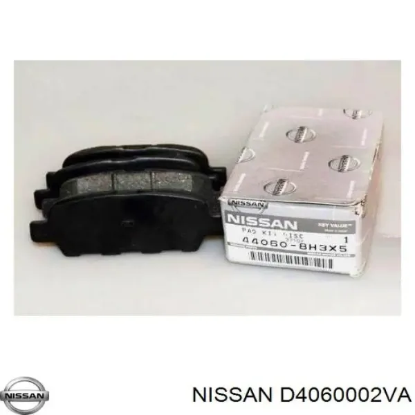 Задні гальмівні колодки D4060002VA Nissan/Infiniti