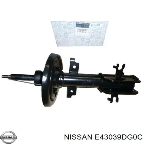 Амортизатора передній лівий E43039DG0C Nissan/Infiniti
