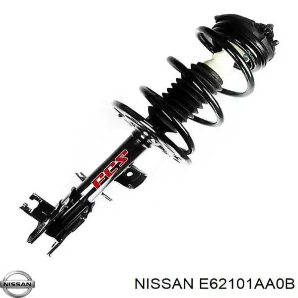 Амортизатор задній E62101AA0B Nissan/Infiniti