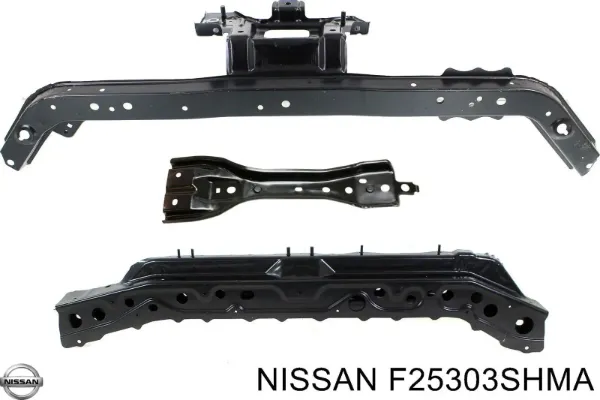 Супорт радіатора нижній/монтажна панель кріплення фар F25303SHMA Nissan/Infiniti