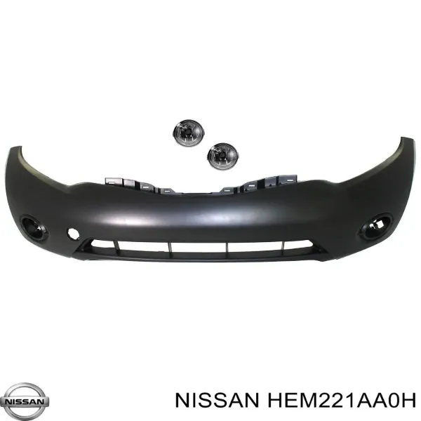 Задній бампер HEM221AA0H Nissan/Infiniti
