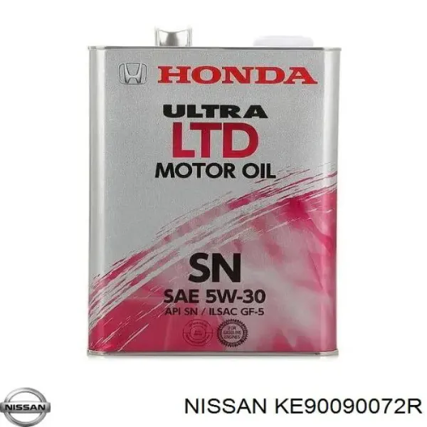 Моторне масло KE90090072R Nissan/Infiniti