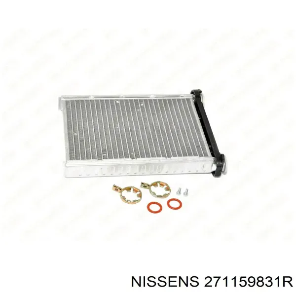 Радіатор пічки 271159831R Nissens