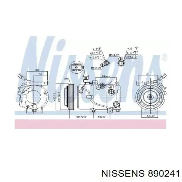 Компресор кондиціонера 97701A5900 HCC