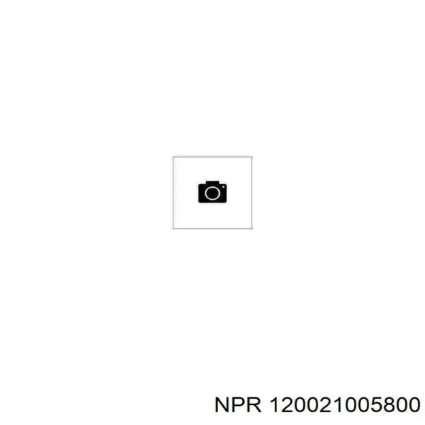 Кільця поршневі на 1 циліндр, STD. 120021005800 NE/NPR