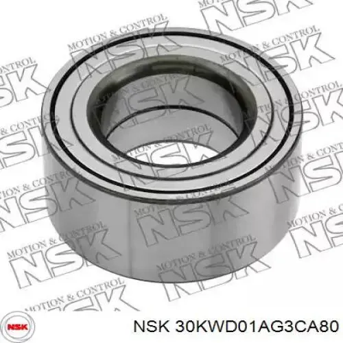 Підшипник задньої ступиці 30KWD01AG3CA80 NSK