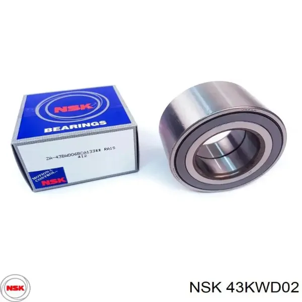 Підшипник ступиці 43KWD02 NSK
