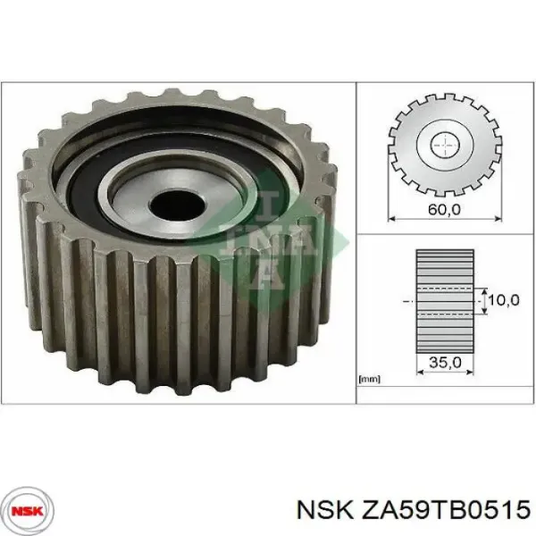 Ролик паразитний ГРМ ZA59TB0515 NSK