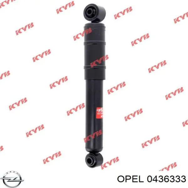 Амортизатор задній 0436333 Opel