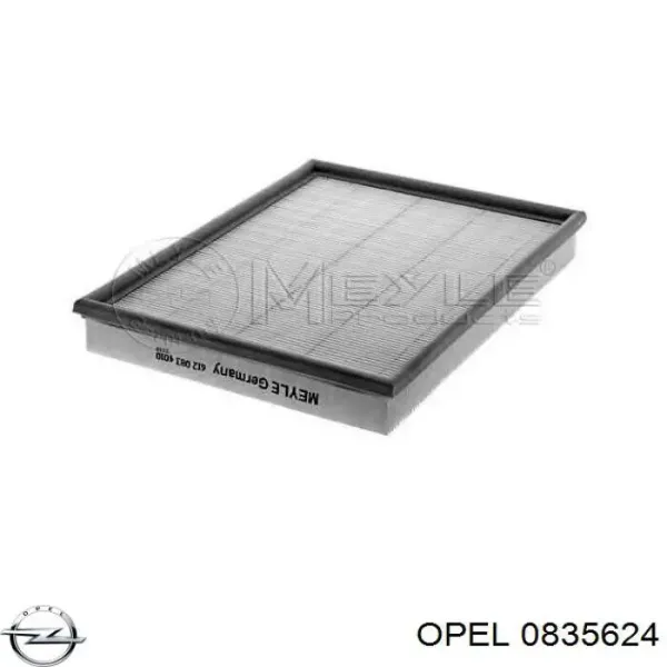 Повітряний фільтр 0835624 Opel