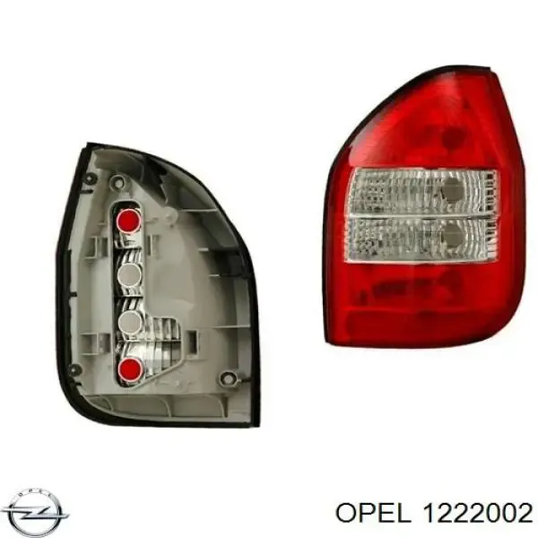 Задні ліхтарі Opel Astra F універсал (51, 52, F35, M35) (1991 - 2001) ціна, від