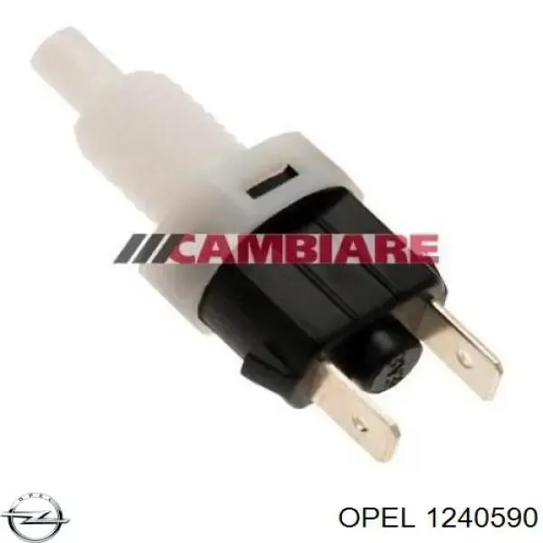 Жабка тормозу 1240590 Opel