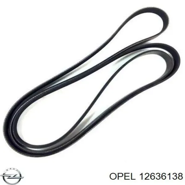 Ремінь генератора 12636138 Opel