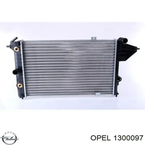 Радіатор 1300097 Opel