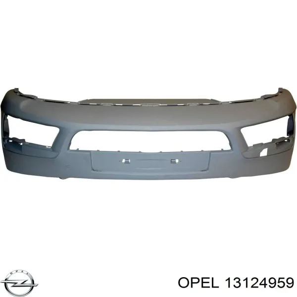Бампер передній в зборі на Opel Zafira B A05