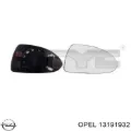 Дзеркальний елемент дзеркала заднього виду, правого OPEL 13191932