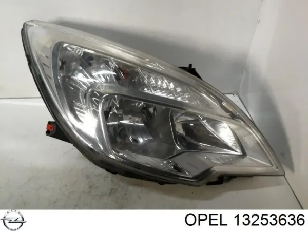 Фара права 13253636 Opel