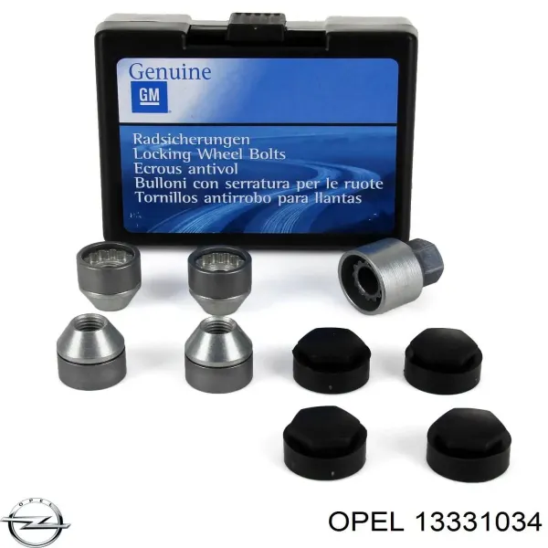 Колісні гайки 13331034 Opel