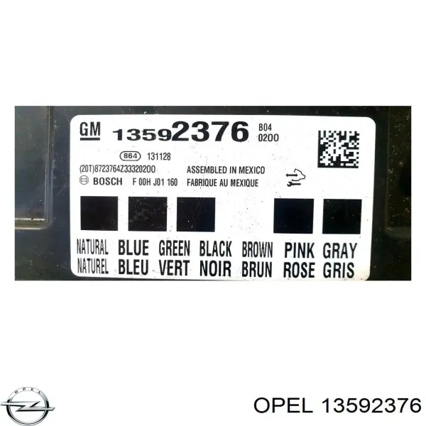  13592376 Opel