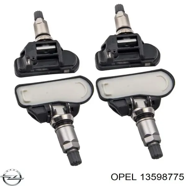 Датчик тиску в шинах 13598775 Opel