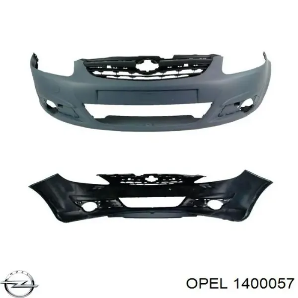 Бампер на авто Opel Vectra A седан (86, 87) (1988 - 1995) ціна, від